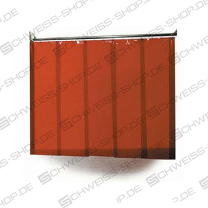 Strip curtains 1.0 mm, dark green, for arc welding, 2000 mm long x 570 mm wide ~ Curtains