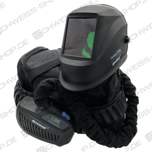 Laserschweißhelm mit Frischluftzufuhr 6000X HD - Der Laserschutz basiert auf Absorption der Laserstrahlung im Material selbst ~ Laserschweißsysteme