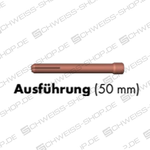 Binzel clamping sleeve standard 50mm ABITIG GRIP 17, 18, 26 ~ Wear parts ABITIG GRIP 17 / 18 / 26
