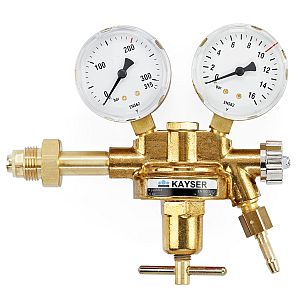Reductor de presión de aire comprimido Kayser K10 - 200 bar, 1 etapa, presión de salida ajustable 0 - 40 bar ~ Reductor de presión K10 / ClassiControl
