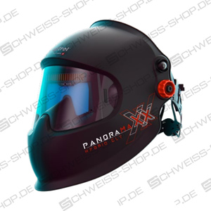Optrel panoramaxx hybrid clt - black: Laser / welding helmet with Crystal Lens Technology and colour-realistic panoramic vision | Optrel