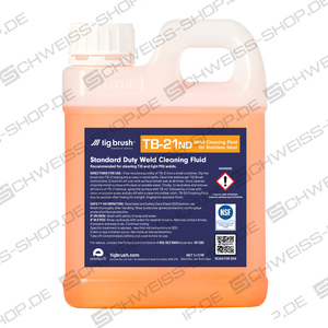 Ensitech S-C2101 | Ensitech Cleaning - TB-21 Weld Cleaning Fluid (1 litre), stainless steel cleans, polishes and passivates | 2104FGK0005 Ensitech Cleaning - TB-21 Weld Cleaning Fluid (1 litre), stainless steel cleans, polishes and passivates | Liquids