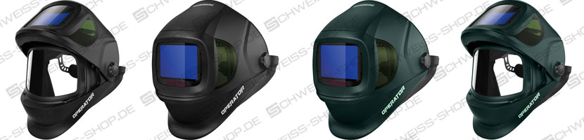 Migatronic | Caschi da saldatura ribaltabili Operator STD (Midnight Black e Nordic Pine) | 2133AHM0032 - La figura può differire Caschi da saldatura ribaltabili Operator STD (Midnight Black e Nordic Pine) | Casco automatico Migatronic
