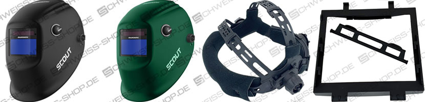 Ersatzteile und Zubehör für Scout Schweißhelme | Automatikhelm Migatronic