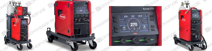 Fortis 270 Multiprozess Standard, Kompakt, gasgekühlt, 36 kg | Fortis