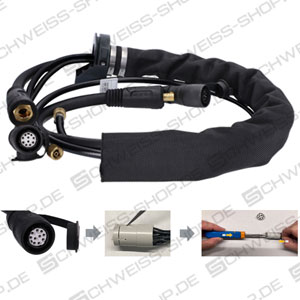 Connection hosepacks 70mm² gas-cooled | Connection hosepacks