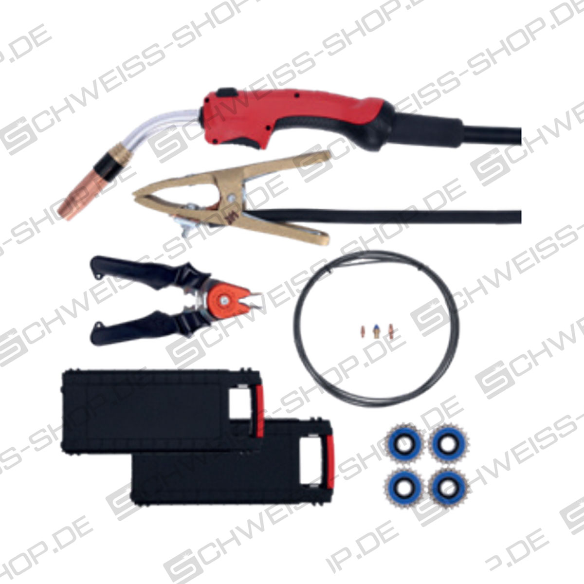 WeldKits Fortis 270 refrigerado por gas/GMAW/multiproceso | WeldKits