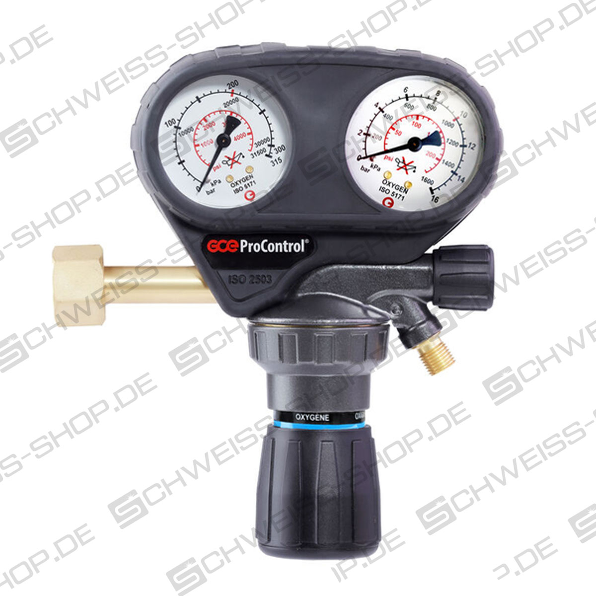 GCE – ProControl 300 bar pressure regulator for oxygen | ProControl 300 bar