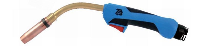 TBi ~ TBi 360 - Expert Mig/Mag Schutzgas Schweißbrenner mit Euro-Zentralanschluss, 60% (10 min.), Mix : 300 A, CO2: 330 A, Ø 1.0 - 1.6 mm ~ 225TBI0007