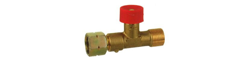 249PAZ0067: Rimag Mitteldruck - Schlauchbruchsicherungen, Anschluß beidseitig R 3/8" links, Leistung 10 kg/h