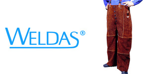 Weldas Waistband Trousers 44-7440/7600 Lava Brown with Closed Back ~ Trousers