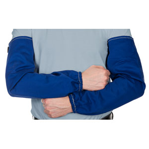 Weldas Blue Flame Retardant Cotton Welder Sleeves (pair) ~ Miscellaneous