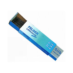 Silver brazing alloy AG104 [L-Ag45Sn], in 500 mm rods, 1kg box ~ Silver brazing alloy