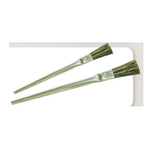 Felder soldering water brush, with tin shaft and natural bristles ~ Solder