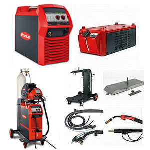 Fronius components of the TransSteel 3500 Professional welding system, robust and reliable, features intelligent device design ~ TransSteel
