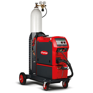 Fronius TransSteel 3500c, Feed roller U 0.9-1.0, Cooling unit FK 5000, E-Set water connection, Trolley PickUp 5000 ~ TransSteel