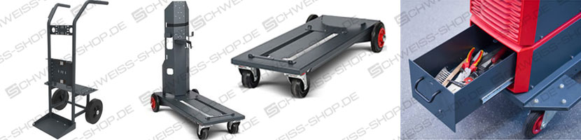 Carrelli TU Car 2 Easy, OPT/TU Platform Easy, TU Car 4 Basic, TU Car 4 Pro | DC