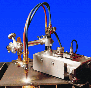 Harris portable flame cutting machine "IK12 MAX3", for acetylene, propane, natural gas ~ Burning-cutting machine