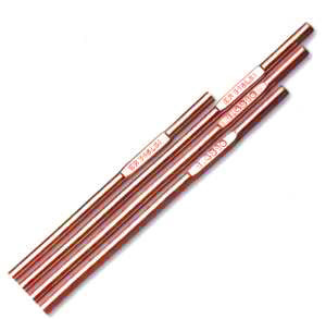 GI / 1.0324 / 01 / R45 / 1.0 mm Gas welding rods, 1.0 x 1000 mm with flat stamping at the end of the rod, PU = 25 kg ~ G I
