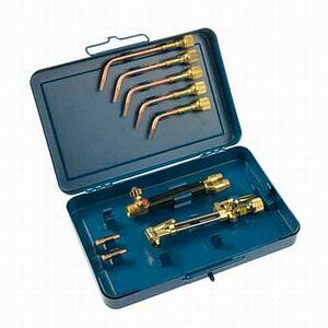 Harris welding and cutting set for acetylene "Junior-S ", cutting range 3 - 25 mm, welding range 0.5 - 9 mm ~ Welding and cutting