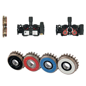 Fronius wire feed rollers for steel, aluminium and CrNi wires "U" suitable for VR5000 (TransSteel3500) ~ TransSteel