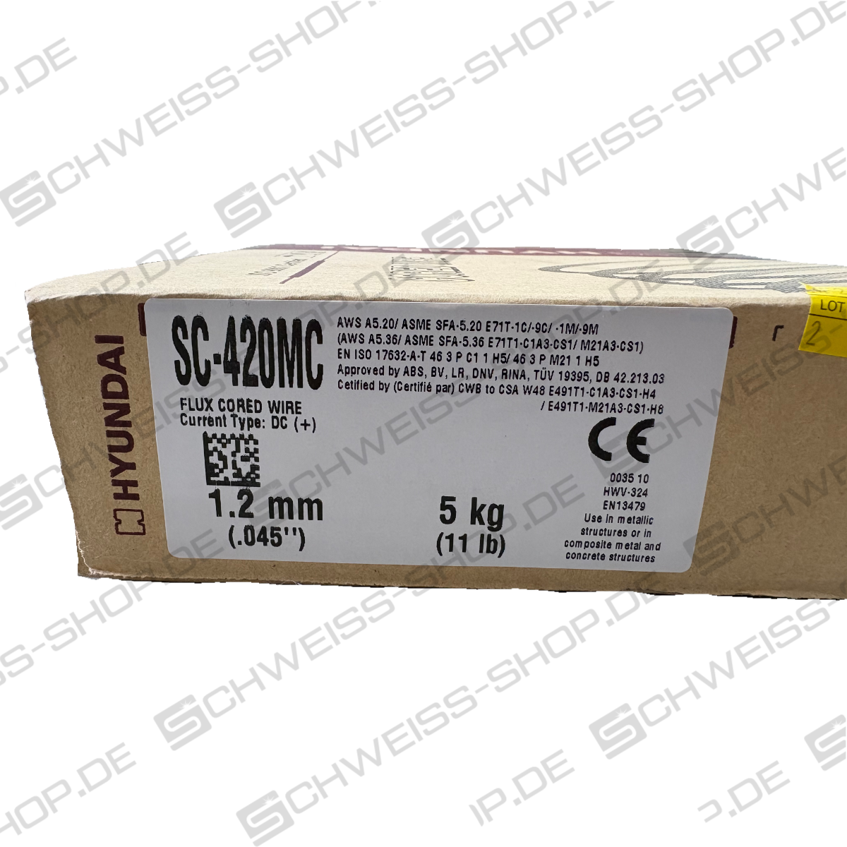 Elettrodo a filo animato SC-420MC Ø 1,2 mm, bobina D300 da 15 kg | Acciaio