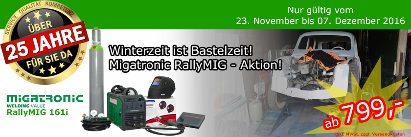 MIgatronic Angebot Rallymig 161i