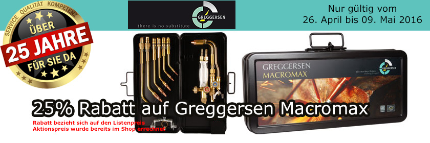 Greggersen Macromax Aktion