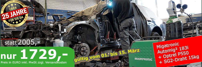 Migatronic Schweißgerät Automig 183i